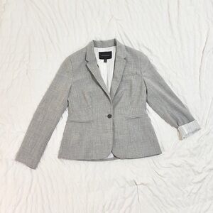 Banana Republic Light Gray Women's Blazer | 4P